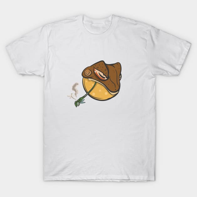 Shaman toad smoke T-Shirt by Roningasadesign
